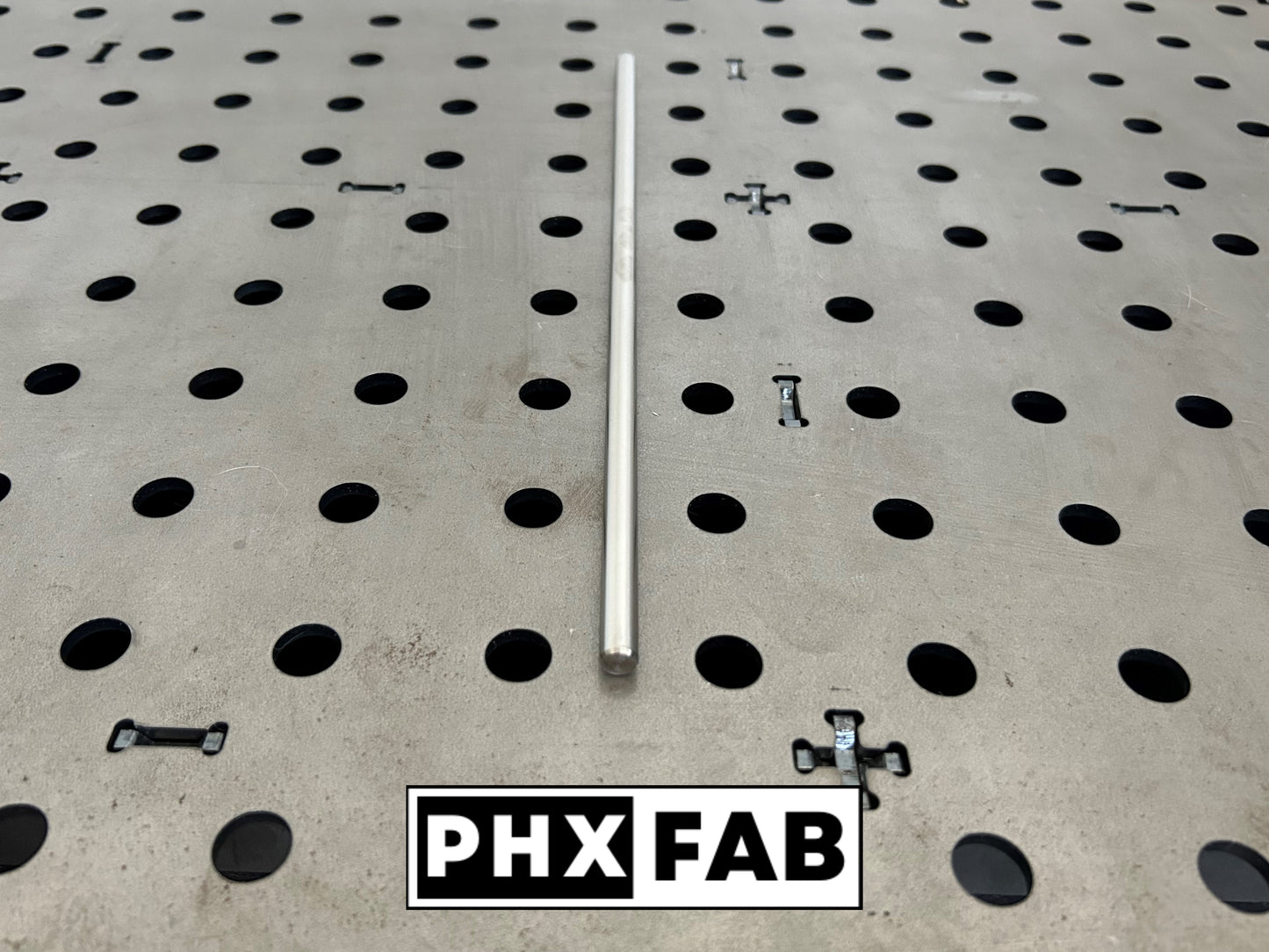 1/2" (0.5") Stainless Steel Exhaust Hanger Rod Stock - 12"