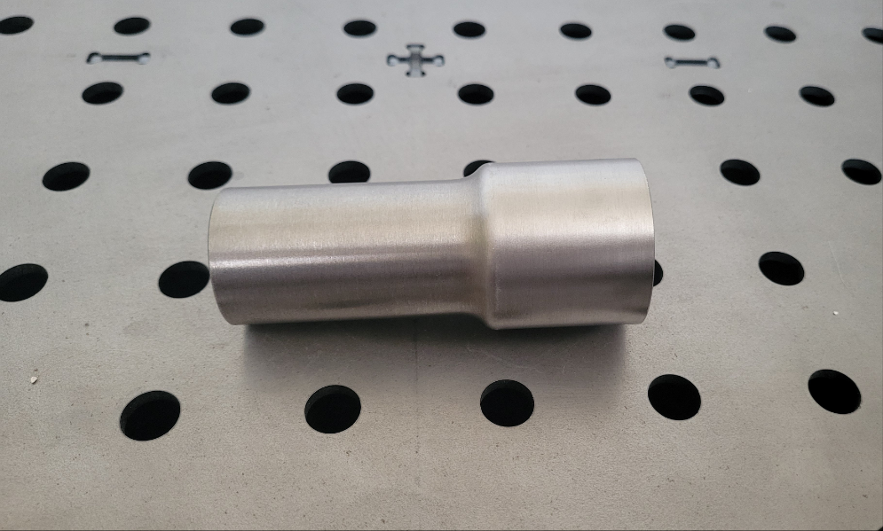 1 1/2" ID to 2” OD Reducer 304 Stainless Steel Exhaust Tube Adapter Connector