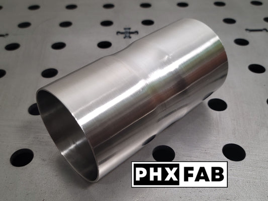 3" ID to 3" ID x 6" Length 304 Stainless Coupler