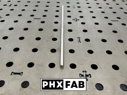 3/8" (0.375") Stainless Steel Exhaust Hanger Rod Stock - 12"