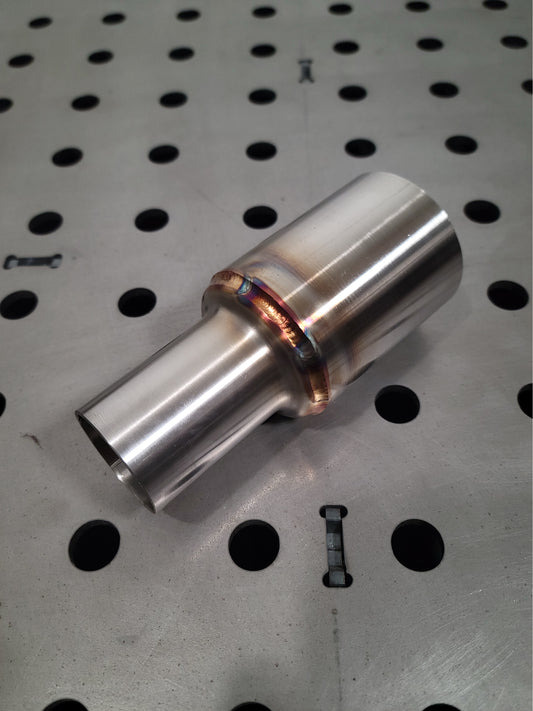 1 3/4" ID to 2 1/2" OD Reducer - Custom 8" Length
