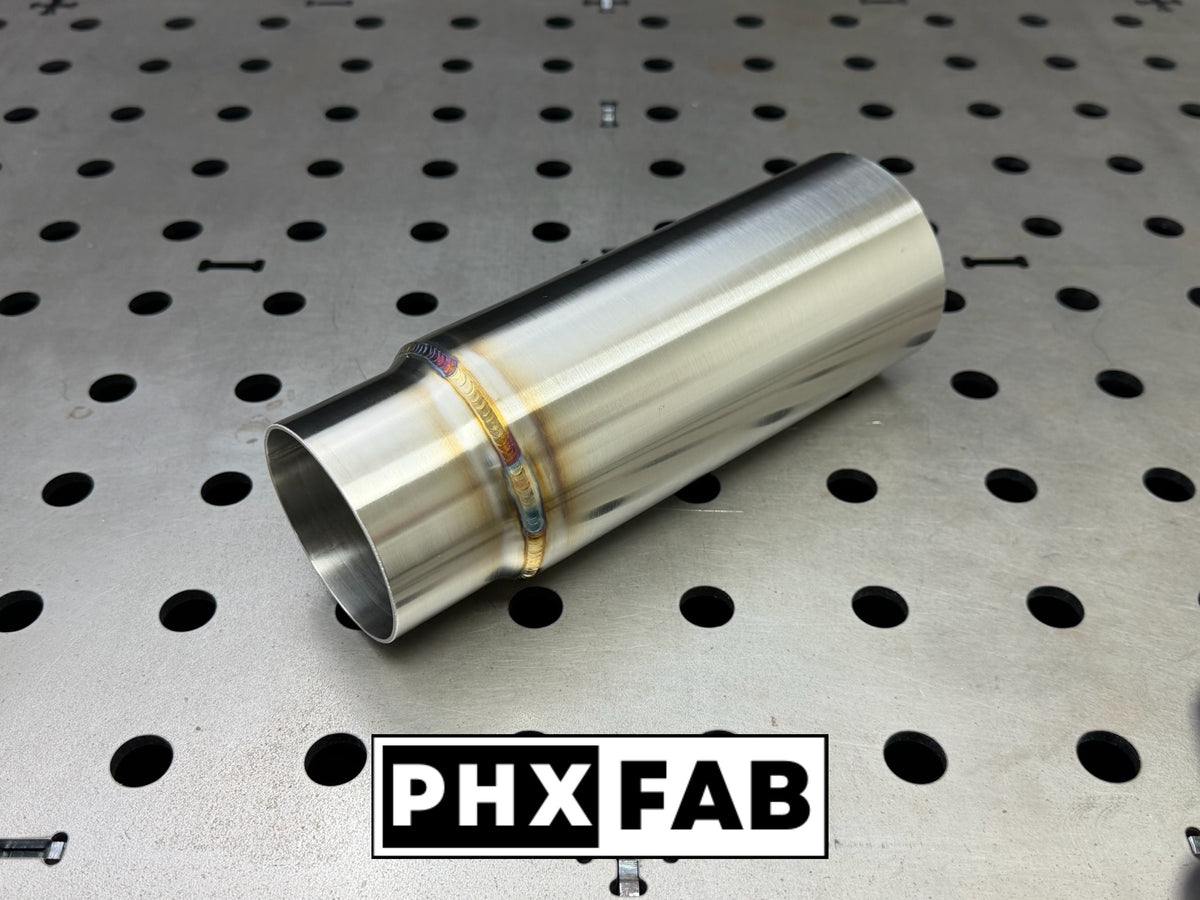 2.5" ID to 3" OD Reducer - 8" Length