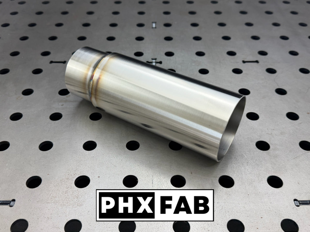 2.5" ID to 3" OD Reducer - 8" Length