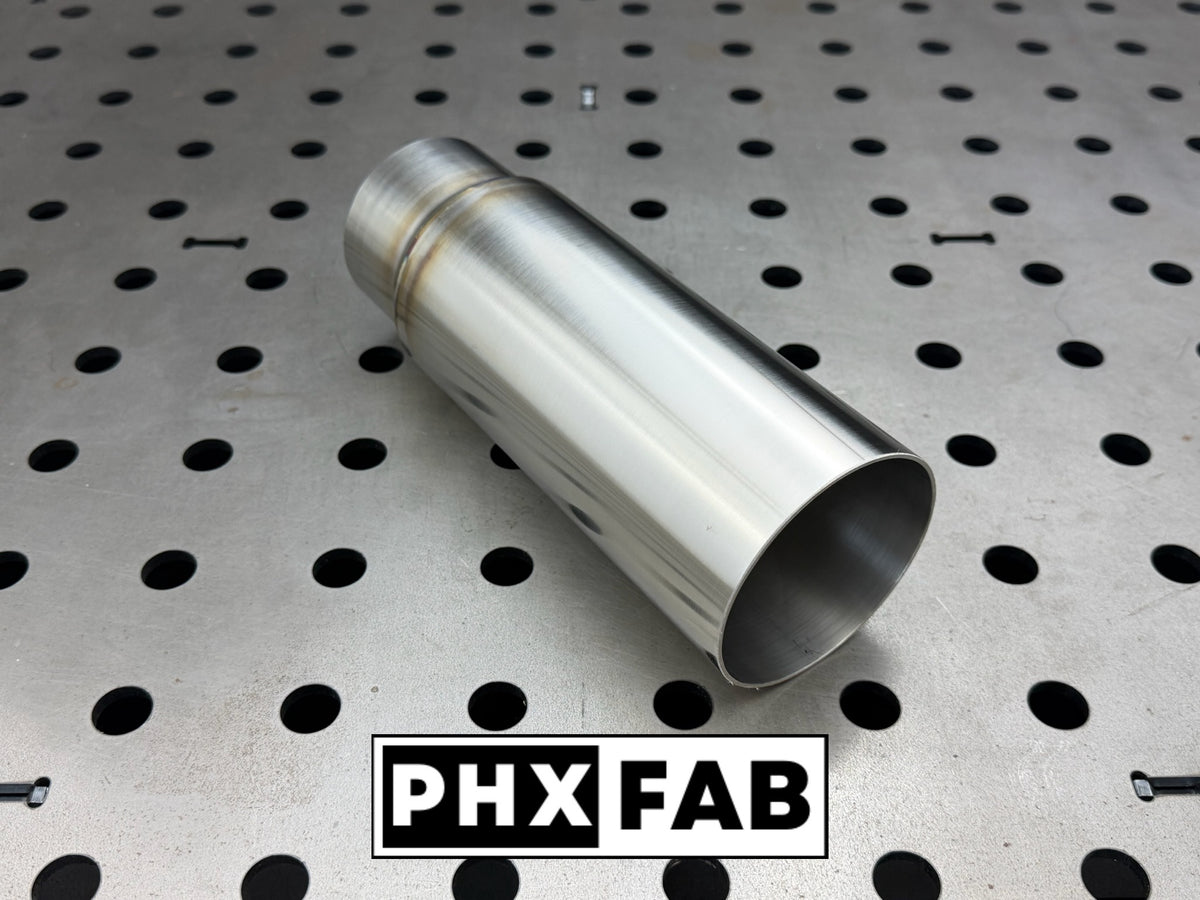 2.5" ID to 3" OD Reducer - 8" Length