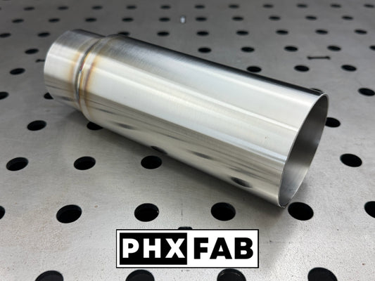 2.5" ID to 3" OD Reducer - 8" Length