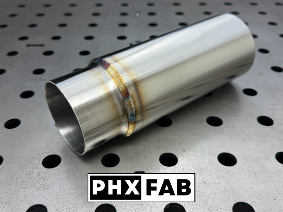 2.5" ID to 3" OD Reducer - 8" Length