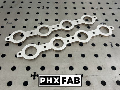 LS Header Flanges (Pair) - 304 Stainless Steel
