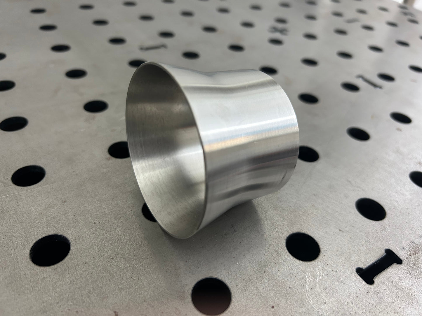 2.125" ID to 3" OD Transition - 4 inch length