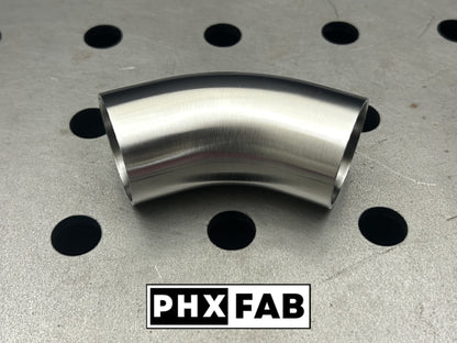 1 1/2" 45 Degree - With Leg - 304 Weld Elbow