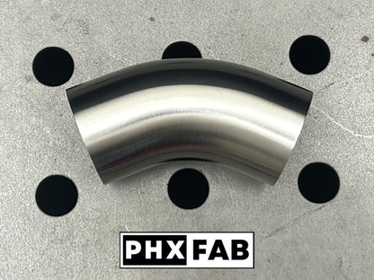 1 1/2" 45 Degree - With Leg - 304 Weld Elbow