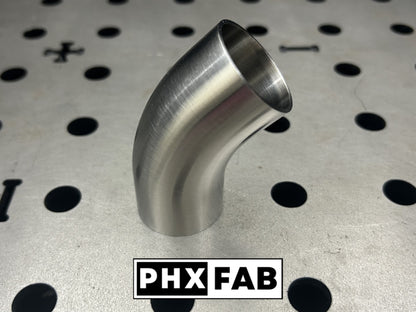1 1/2" 45 Degree - With Leg - 304 Weld Elbow