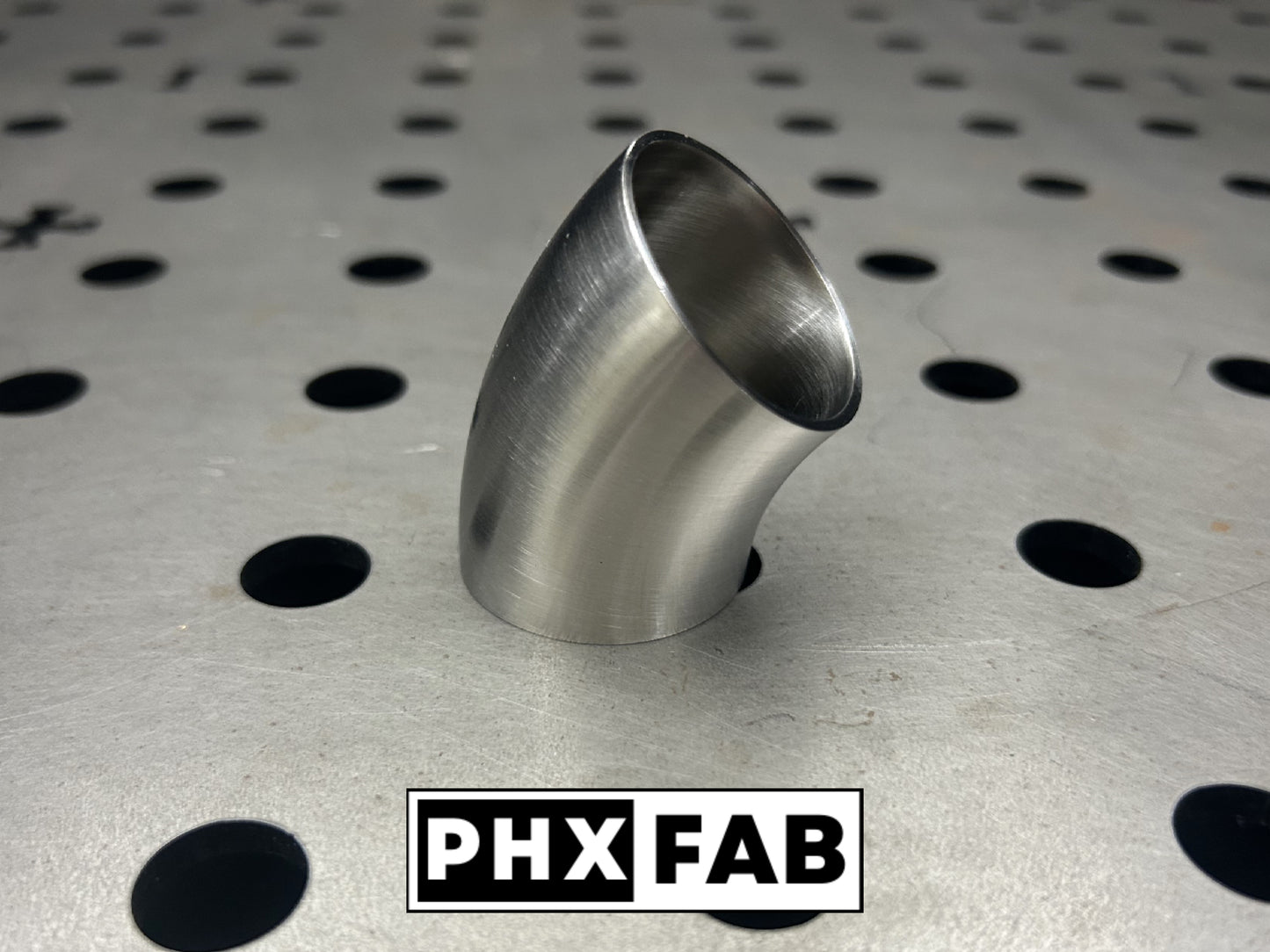 1 1/2" 45 Degree - No Leg - 304 Weld Elbow