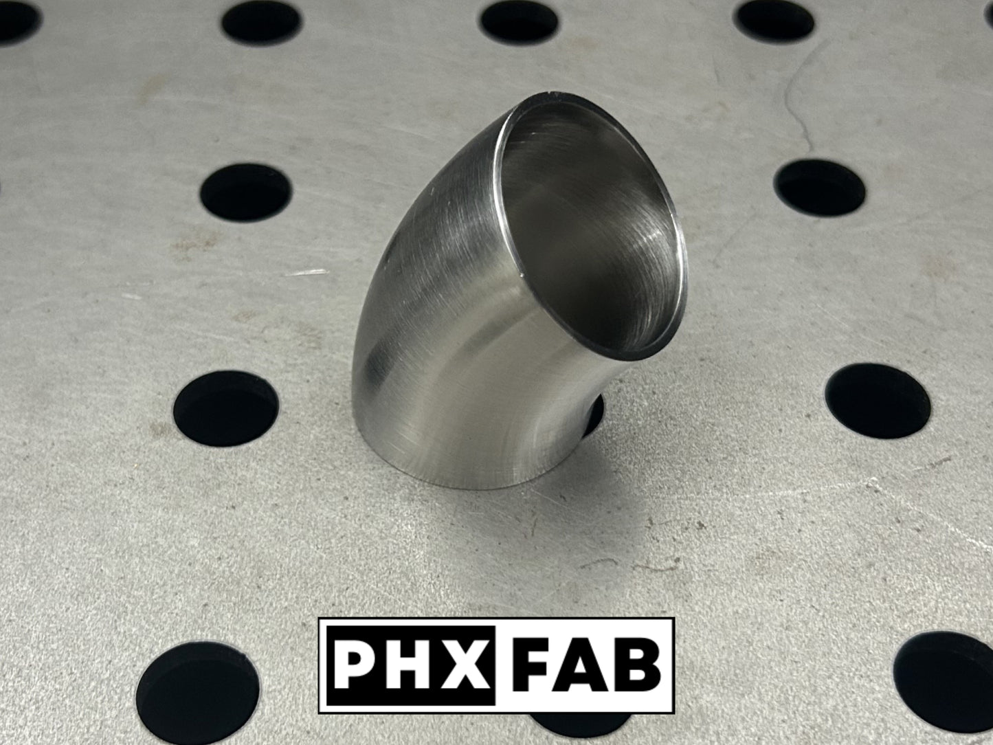 1 1/2" 45 Degree - No Leg - 304 Weld Elbow