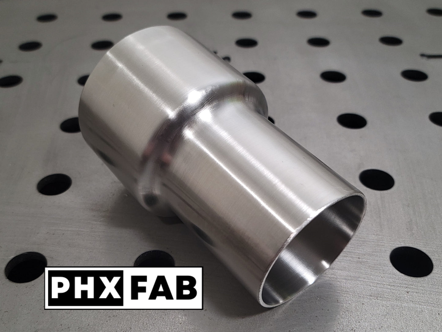 1 5/8" ID to 2 3/8" OD Reducer 304 Stainless Steel Exhaust Tube Adapter Connector