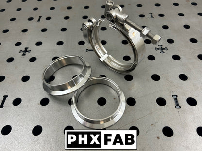 3" 304 V-Band Flange Assembly - Quick Release